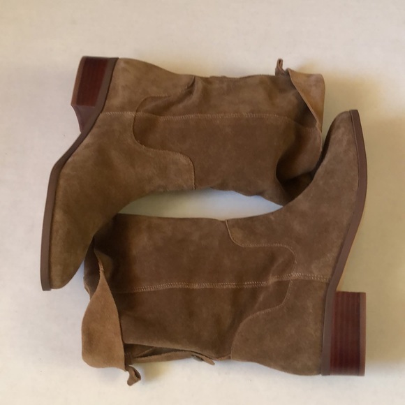 SOLE SOCIETY SUEDE LEATHER BOOTS/NWOT - Picture 10 of 17